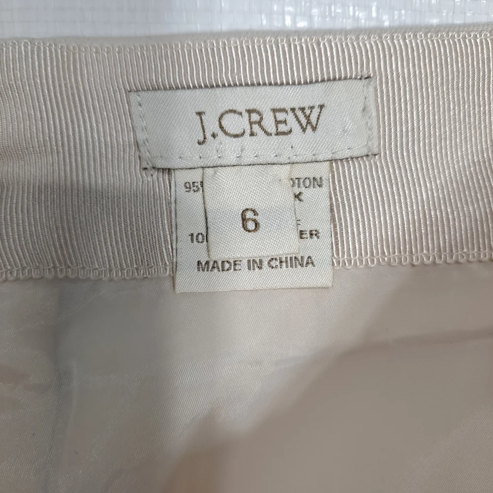 J. Crew Taupe Classic Mini Skirt